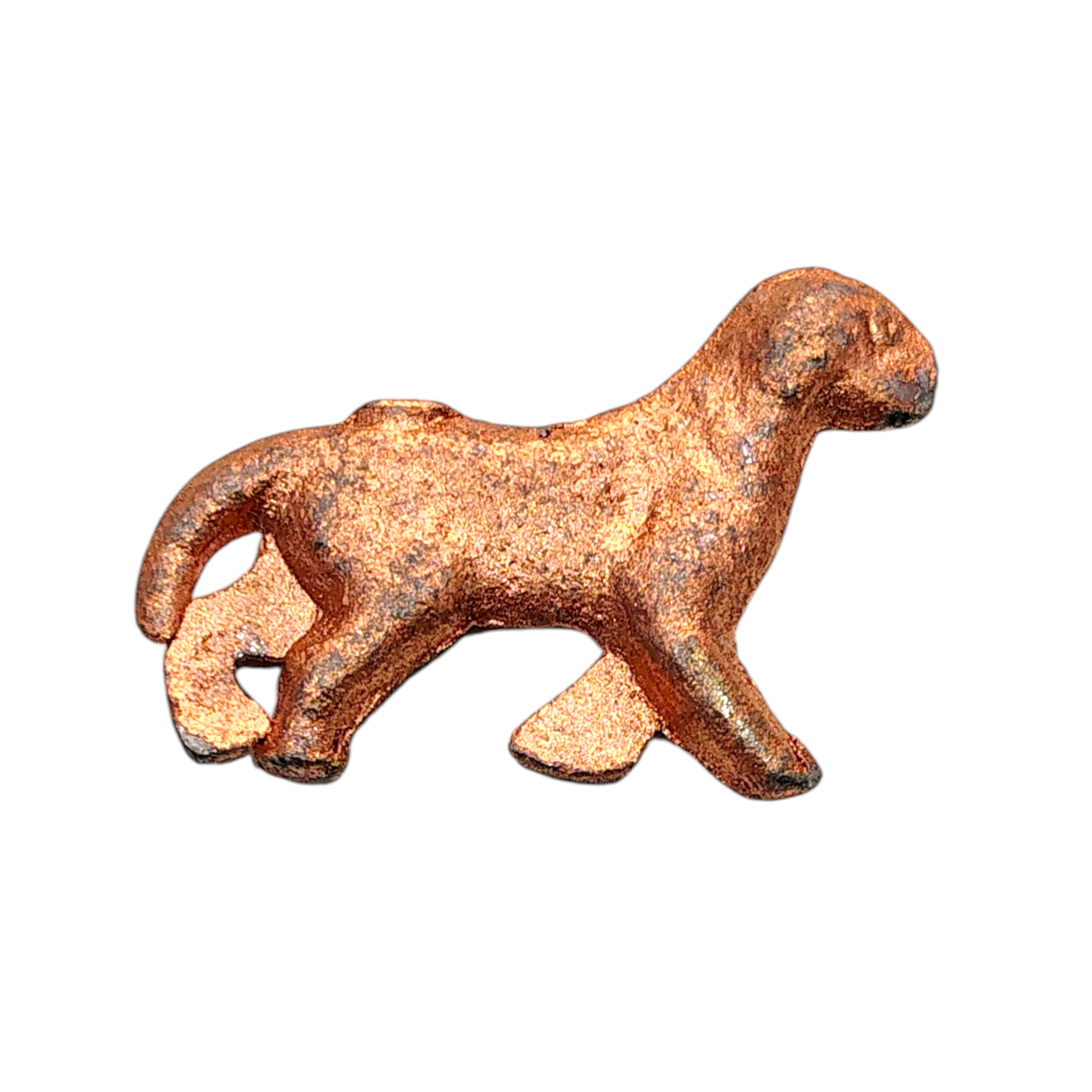 Copper Finish Metal Dog Figurine (Ketu Astrological Remedy)